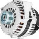 New Alternator Fit for 4.3L 4.8L 5.3L 6.0L Chevrolet Silverado&GMC Sierra 1500 1500 HD Classic 2005-2007, for 5.3L Chevrolet Avalanche 1500, for 6L Cadillac Escalade ESV EXT 05-06 Replace 400-12247