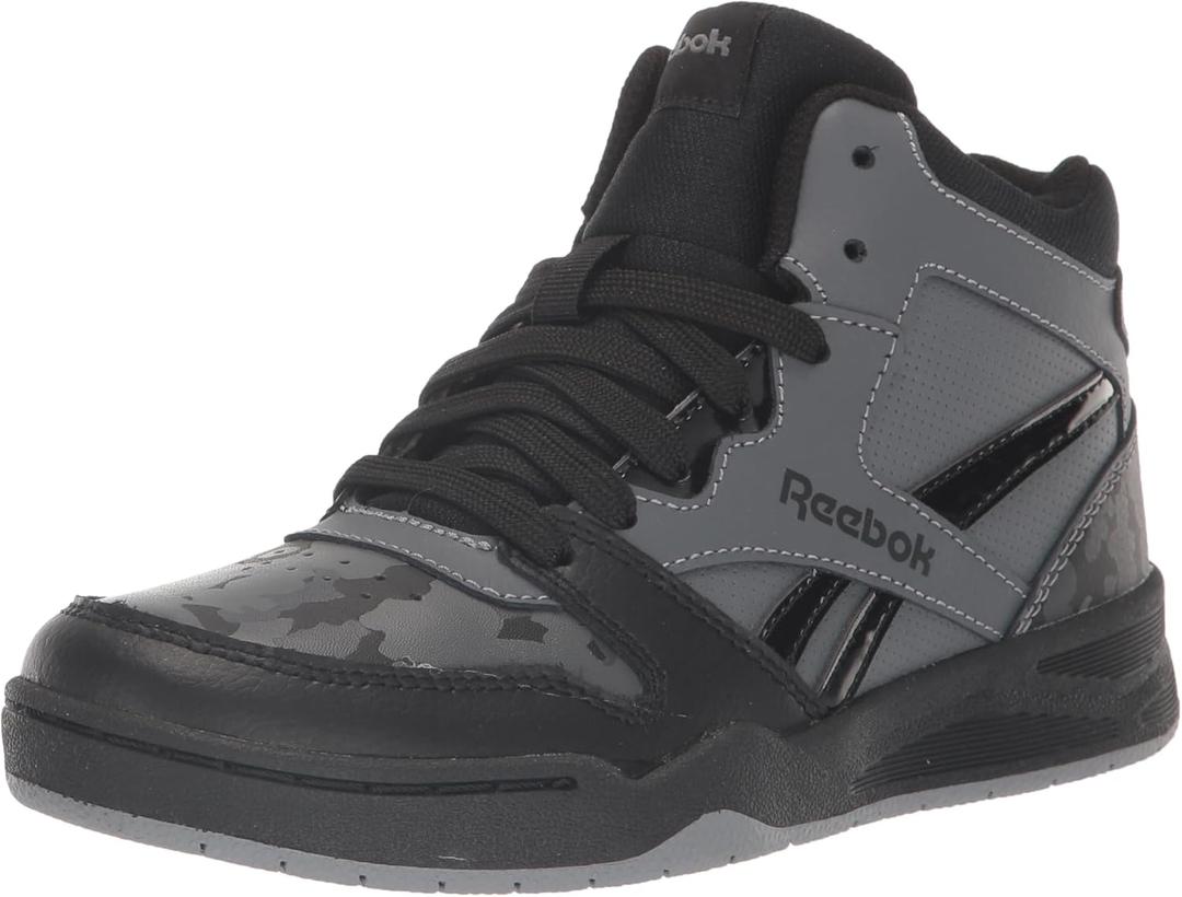 Reebok Mens Bb4500 CourtSneaker (11 Little Kid, Pure Grey)