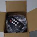 Tower Fan Bladeless with 3 Speeds, 4 Mode [AI, Normal, Natural, Sleep], Table Fan 80 Oscillation, Touch Screen + Remote Control, 12H Timer, 13" Desk Fan for Bedroom Home Office Desktop-Black