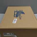 Figure Ice Skates for Beginners - White Comfortable Leather Ice Skates for Women, Men, Boys & Girls (Size Up 1 Size) size 7 women's