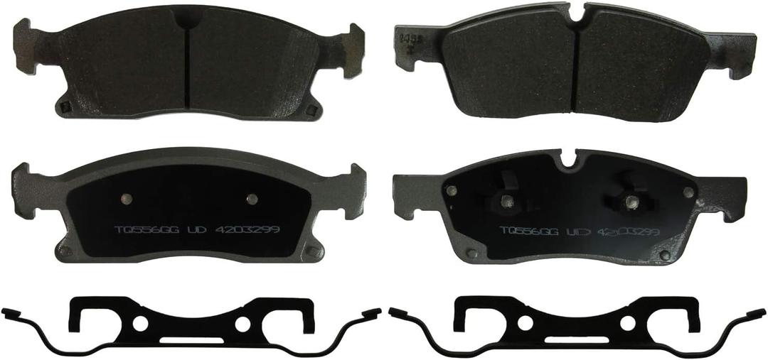 Wagner Brake ThermoQuiet QC1629 Ceramic Disc Brake Pad Set