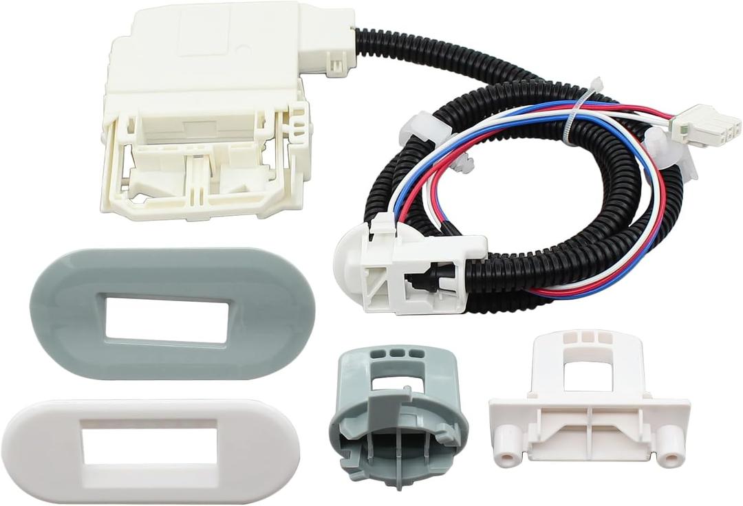 Washer Door Lid Lock Switch Assembly for Washing Machine WH08X31577 WH01X24114 WH01X26114 WH01X27954 WH08X37938 WH08X32697 GTW220ACK1WW GTW220ACK2WW GTW220ACK4WW GTW220ACK5WW GTW330ASK0WW