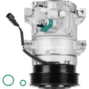 TadaMark A/C Air Conditioner Compressor with Clutch Fit for Ford Fiesta 1.6L 2011 2012 2013 Replace for CO-11340C