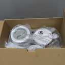 Grownsy Baby Food Maker with Steam Basket, One Step Baby Food Processor Steamer Puree Blender Grinder Mills Machine, Auto Cooking Grinding and Sterili-zing for Healthy Homemade Baby Food, BPA-Free (White)