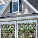 13 x 6 ft Stone Brick Wall Garage Door Backdrop, Vintage Textured Stone Rock Ancient Wall Overgrown Adventure Theme Garage Door Cover Decoration Indoor Outdoor Decor Banner Cover (N2245)