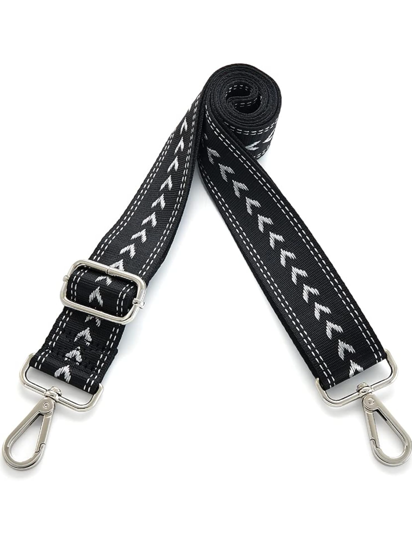 Kolti Purse Strap Replacement Crossbody Handbag Stripe Wide Adjustable