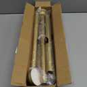 Gold Shower Curtain Rod Tension Adjustable 30 to 88 Inch SpringStainless Steel Telescoping Rod No Drilling Rods for Bathroom Closet Windows No Slip No Rust
