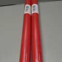 2 x Retrify Red Birthday Wrapping Paper Roll, Pearlized Gift Packing Paper for Christmas, New Year's Eve, Holiday, Wedding - 17 Inches x 32.8 Feet