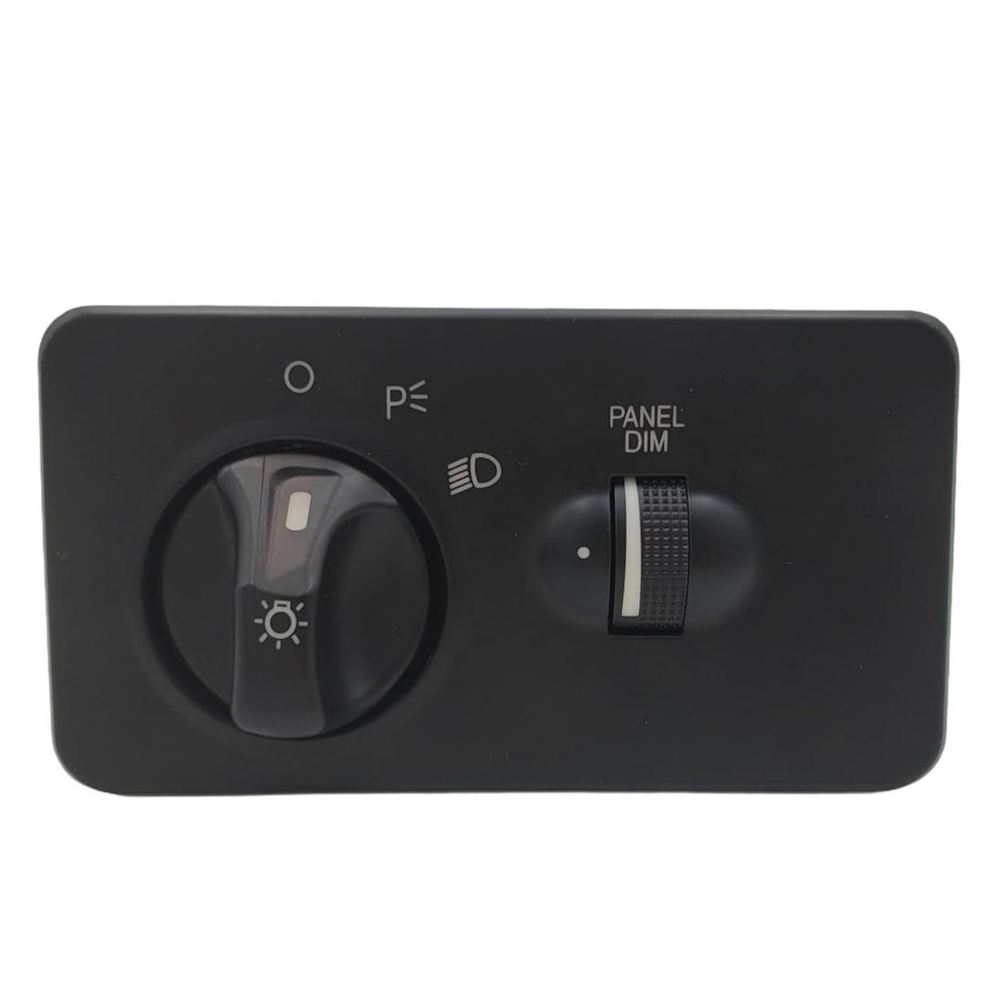 Headlight Switch for Ford F-250 F-350 F-450 F-550 Super Duty 1999-2000, Compatible with F-800 1999 (Manual Headlight Adjustment) & Excursion 1999-2000 - Replaces OE# F81Z-11654-AA 88924369 1S1833 (Black)