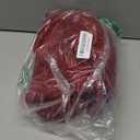 48 Inch Dark Red Knitted Christmas Maroon Tree Skirt Large Xmas Tree Skirts Round Base Skirt for Holiday Party Decoration Ornament Suppliesfor 6-8FT Tree Christmas Treer Burgundy Tree Skirt (48in)