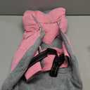 Lelepet Warm Dog Coats for Large Dogs Waterproof Dog Winter Jacket Reflective Pet Fleece Vest Windproof Cold Weather Coats with Adjustable Buckle & Leash Hole, Pink, XL