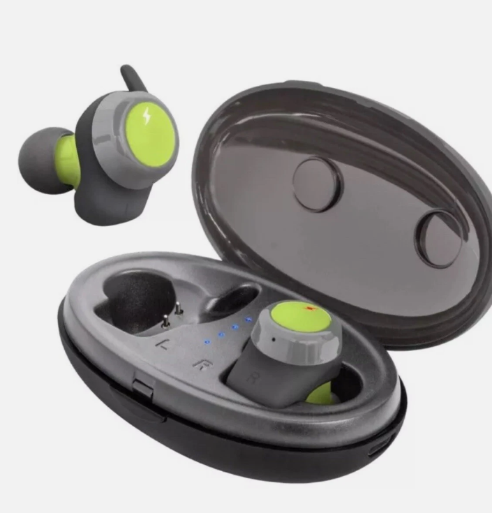 Helix UltraSport True Wireless High Fidelity Earbuds w/ Portable Charging Case