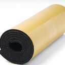 by Big UGGLY XLarge Black Closed Cell Foam Rubber with Peel and Stick Adhesive, 72" x 17" x 1/4"