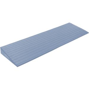 Threshold Ramp for Doorways 2" Rise- Odorless Indoor Entry Ramp- Non-Slip& Cuttable Handicap Ramp for Wheelchairs, Robot Vacuum Cleaners, Scooters, Strollers- Fog Blue- 2Rise (31.58.7)