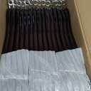 TOPIA HANGER Cherry Wood Hangers 30 Pack, Space Saving Coat Hanger with 360 Swivel Cascading Loop Hook, Non Slip Pants Bar and Shoulder Notches for Camisole, Jacket, Suit (Mahogany) -CT74M30