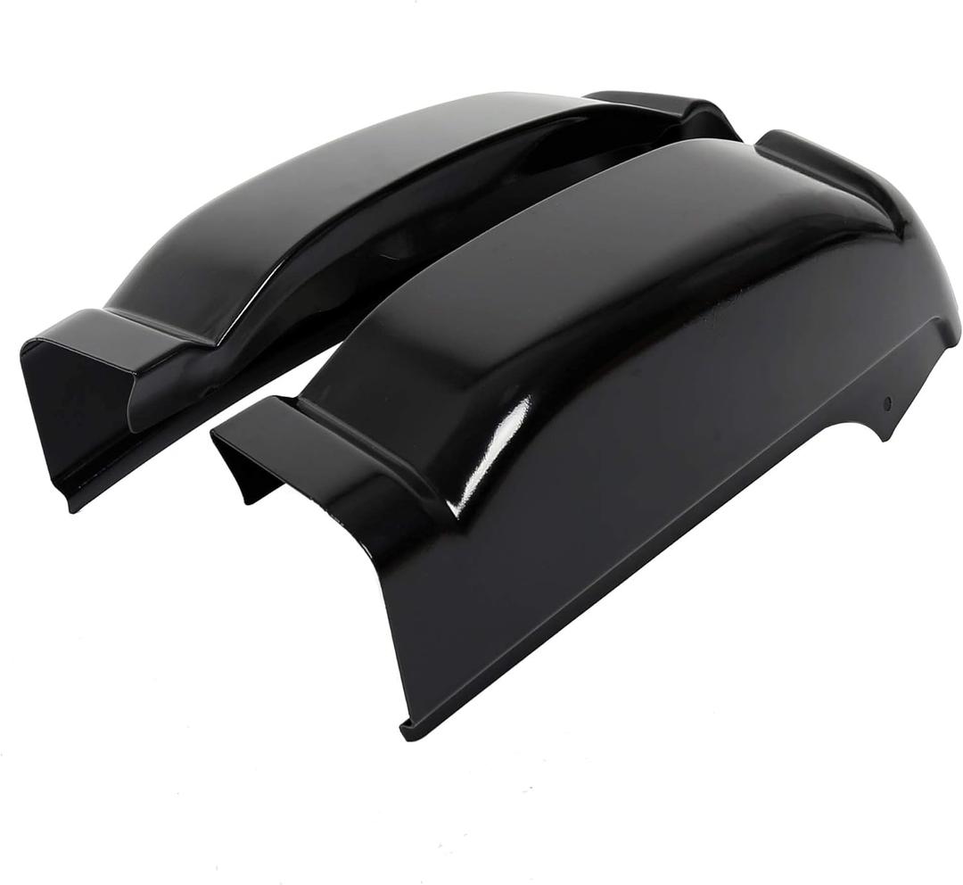 ECOTRIC Cab Corners Compatible with 1999-2007 Chevy Chevrolet Silverado Sierra 4 Door Extended Cab Trucks Replace for 0856-115 0856-116 Pair
