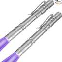 COSOOS 2 UV Flashlight Black Light, 2 Pack 395nm Mini Pen Light with Clip, Waterproof Ultraviolet Flashlight for Pet Urine Detector, Scorpions Finder, Hotel Inspection, Dry Stain and Bed Bugs