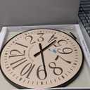 La Crosse Clock 404-3053 21-inch Alice Analog Quartz Wall Clock