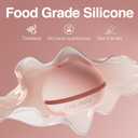 Silicone Makeup Brush Holder And Beauty Sponge Case, Travel Makeup Brush Case With Magnetic Closure, Makeup Sponge Holder 2 In 1 Stand Storage For Quick Drying Khaki