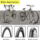 Bike RackBike Stand Floor for for Mountain MTB & Road BicyclesAdjustable Bike Rack Garage, Indoor/Outdoor Bicycle Stand,Sturdy and Small Ready for Mountain Bike and Road Bike