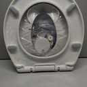 Jool Baby Quick Flip Toilet Seat with Built-in Potty & Splash Guard for Toddler Training, Slow Close (Round)