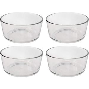 Pyrex 7201 4-Cup Glass Bowl (4-Pack)