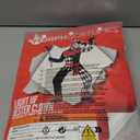 Morph Light Up Mask Kids Jester Costume Evil Clown Scary Halloween Outfit for Boys and Girls (Medium)