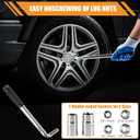 Beaiguna Portable Car Jack Kit, 2 Ton (4409 lbs) Scissor Jack for Car, Upgrade Emergency Spare Tire Changing Repair Kit, Scissor Jack Kit with Lug Wrench, Universal Vehicle Scissor Lift Jacks for SUV