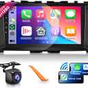 8 CORE 6G+128G Car Radio Stereo for Nissan Altima 2013-2018 with Wireless CarPlay/Android Auto, 9 Inch 1280 * 720P IPS Touch Screen Android 13 GPS WiFi Bluetooth 32-Band DSP HD Backup Camera