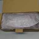 Nieifi Adhesive Wall Shelf, Shower Shelves 5 Pack with Soap Holder, Shower Organizer for Bathroom Organization, Clear