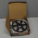 JMEXSUSS 168FT 600 LED Christmas Lights Outdoor Waterproof Clear Wire Indoor String Lights for Outside Warm White Christmas Tree Lights Plug in for Bedroom Wedding Party Valentines Decor