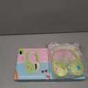 2pcs Icon Headphones Summer Style Cute Icon Features ,For Kids TeensGreen