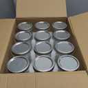 VERONES Wide Mouth Mason Jars 22oz, 12 Pack 22 oz Wide Mouth Mason Jars with Lids and Bands, Ideal for Jam, Honey, Wedding Favors, Shower Favors