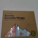 KeaBabies 3-Pack Organic Baby Swaddle Sleep Sacks - Swaddles for Newborns, Infant 0-3 Months, Baby Girls, Boys, Soft & Snug Newborn Sleep Sack, Nursery Swaddling Blankets (Beach Day) (One Size)