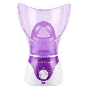 Face Steamer, Beauty Nymph Spa Home Facial Steamer Sauna Pores and Extract Blackheads, Rejuvenate and Hydrate Your Skin for Youthful Complexion- Face Steaming Skincare Deep Cleanse SPA (Purple)