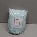 Extra Deep Full Fitted Sheet - Hotel Luxury Single Fitted Sheet Only - Easily Fits 18 inch to 24 inch Mattress - Ultra Soft, Wrinkle & Fade Free w/Extra Deep Pockets - Breathable & Comfy - Ice Blue