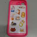 LOVE 3000 Designed for iPhone 16 Pro Case, Premium Silicone with [Soft Anti-Scratch Microfiber Lining] Shockproof Protective Phone Case for Men Women Girls 6.3", Hot Pink