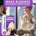 Tattoo Cover Up Patch, 6 PCS Ultra-Thin Breathable Cover Up Tape for Tattoos, Scars, and Birthmarks - Long-Lasting, Waterproof & Sweatproof, Natural & Invisible