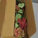 Lookein Artificial Greenery Stems Box Set Terracotta Greenery Filler for Flower Arrangement for DIY Terracotta Wedding Decor Fall Flowers Centerpiece