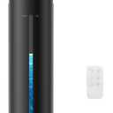 9L/2.38Gal Smart Humidifiers For Large Room,30dB Quiet Whole House Humidifier,Cover Up To 600ft App/Remote Control,Humidifier For Bedroom,Humidifiers With Essential Oil Diffuser,12 H Timer,Black