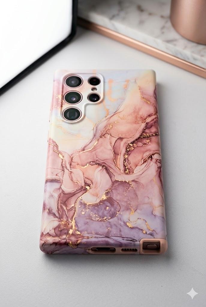  Galaxy S24 Ultra Case,3 in 1 Oil Painting Flower Pattern Heavy Duty Shockproof Protection Silicone Rubber Bumper+Hard Plastic Protective Cover for Samsung S24 Ultra 6.8"