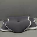 Cervical Neck Pillow for Neck and Shoulder Pain Relief, Memory Foam Pillow, Ergonomic Contour Side Sleeper Pillows, Soft Cooling Orthopedic Pillow for Side Back Stomach Sleepers (Grey)