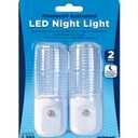 Prime Wire & Cable NLAE332P Automatic Night Light White LED, 2-Pack