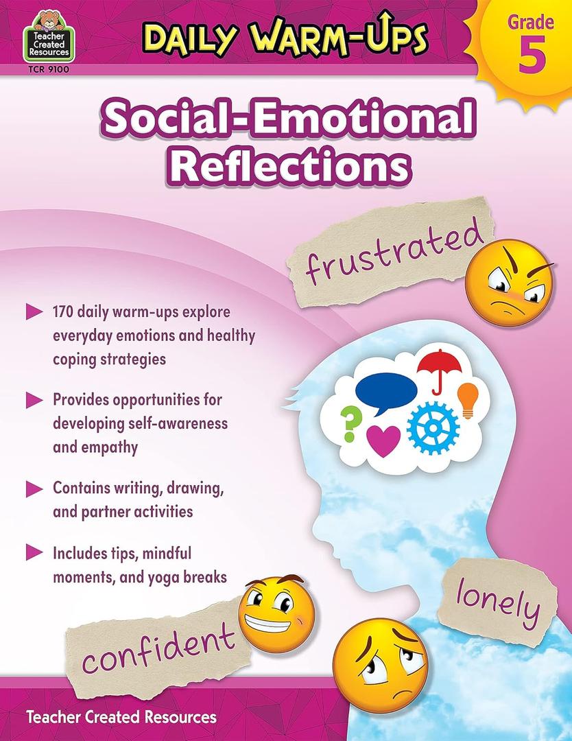 Daily Warm-Ups: Social-Emotional Reflections (Gr. 5)(Paperback)