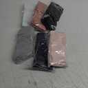 COOLOVER Copper Compression Socks for Women and Men(6 Pairs)-Best Support for Running, Athletic, Travel (Large-X-Large, 02 Black/Navy/Gray/White/Red/Pink)