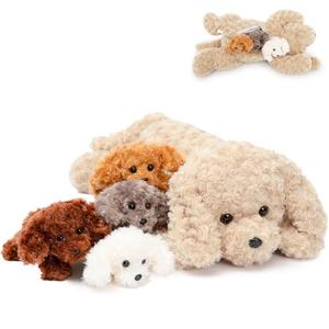 MorisMos Labradoodle Dog Stuffed Animals with Baby Inside, Soft 24 Inch Stuffed Poodle Dog Plush Toys, Puppy Stuffed Animal Toys Gift for Kids, Girls, Boys Christmas, Birthday, Labradoodle
