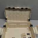 QUOBAS Extra Large Outdoor Electrical Box Waterproof, IP54 Weatherproof Extension Cord Cover, Outdoor Plug Cover Protect Outlet, Plug, Power Strip, Tools, Holiday Light, Almond