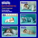 Extra Large 82" x 102" Heavy Absorbent, Leakproof Under Pads - Washable & Reusable, Anti-Slip, Ultra-Soft - Waterproof Protection for Beds, Furniture, Pets, Kids, Seniors & More
