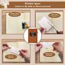 Letters To My Baby in Heaven Journal 200 Pages Notebook A5 Lined with Window in Cover, Miscarriage Gifts, Memorial Sympathy Condolences Grieving Gifts for Loss of Infant Baby