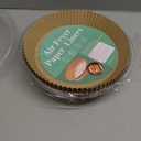 200PCS Air Fryer Liners Disposable: Round 8 Inch Non-Stick Airfryer Paper Liners - Food Grade Parchment Paper for 5 6 7 8 QT Air Fryer Baking and Roasting - Waterproof and OilProof (10 Inch on Top)